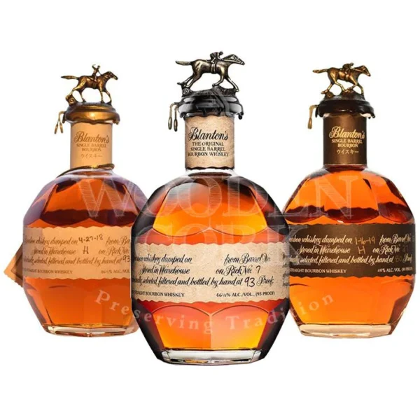 Blanton's Special Reserve Red Label Full Complete Horse Collection